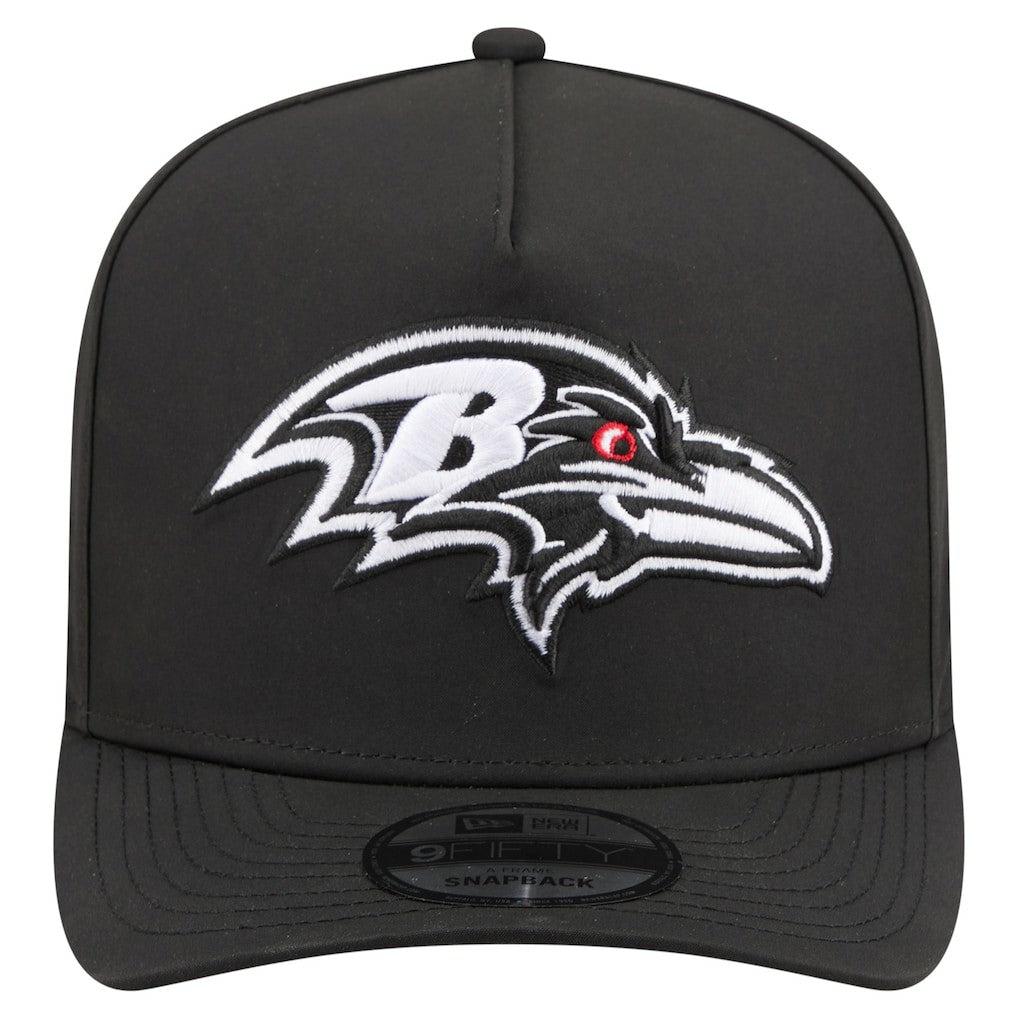 Baltimore Ravens New Era Gore-Tex A-Frame 9FIFTY Adjustable Hat Black - NFL