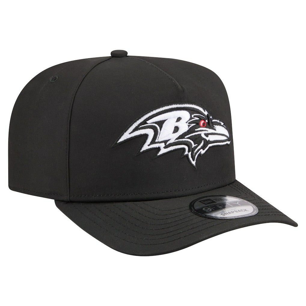 Baltimore Ravens New Era Gore-Tex A-Frame 9FIFTY Adjustable Hat Black - NFL