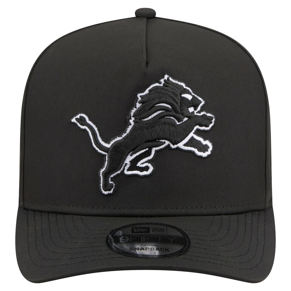Detroit Lions New Era Gore-Tex A-Frame 9FIFTY Adjustable Hat Black - NFL