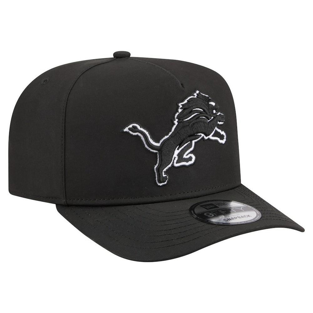 Detroit Lions New Era Gore-Tex A-Frame 9FIFTY Adjustable Hat Black - NFL