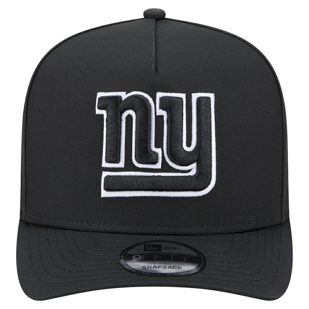 New York Giants New Era Gore-Tex A-Frame 9FIFTY Adjustable Hat Black - NFL