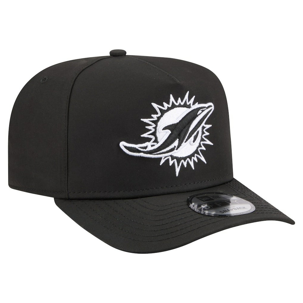 Miami Dolphins New Era Gore-Tex A-Frame 9FIFTY Adjustable Hat Black - NFL