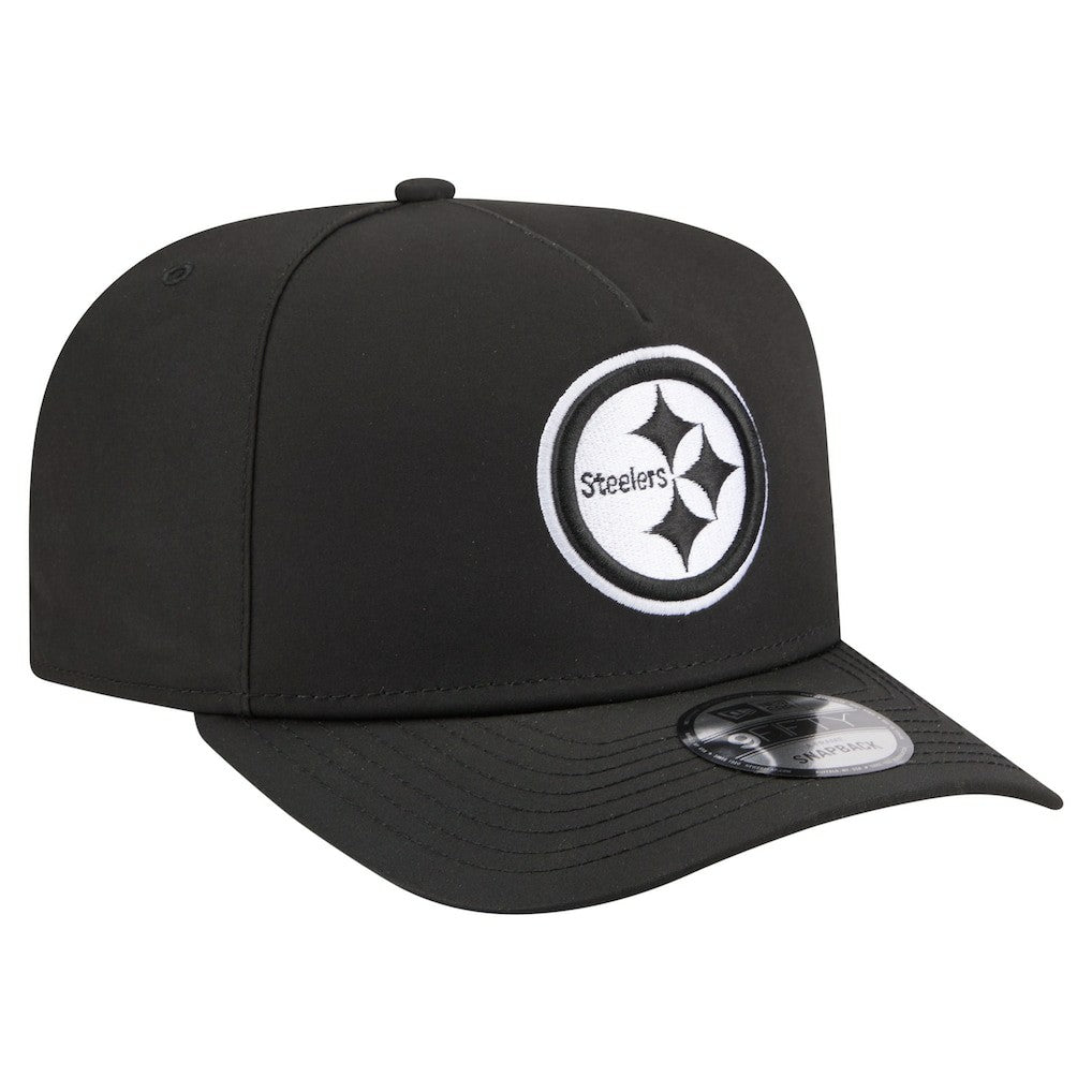 Pittsburgh Steelers New Era Gore-Tex A-Frame 9FIFTY Adjustable Hat Black - NFL
