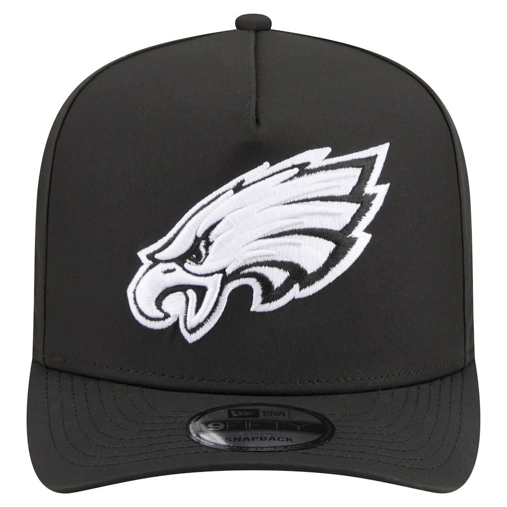 Philadelphia Eagles New Era Gore-Tex A-Frame 9FIFTY Adjustable Hat Black - NFL