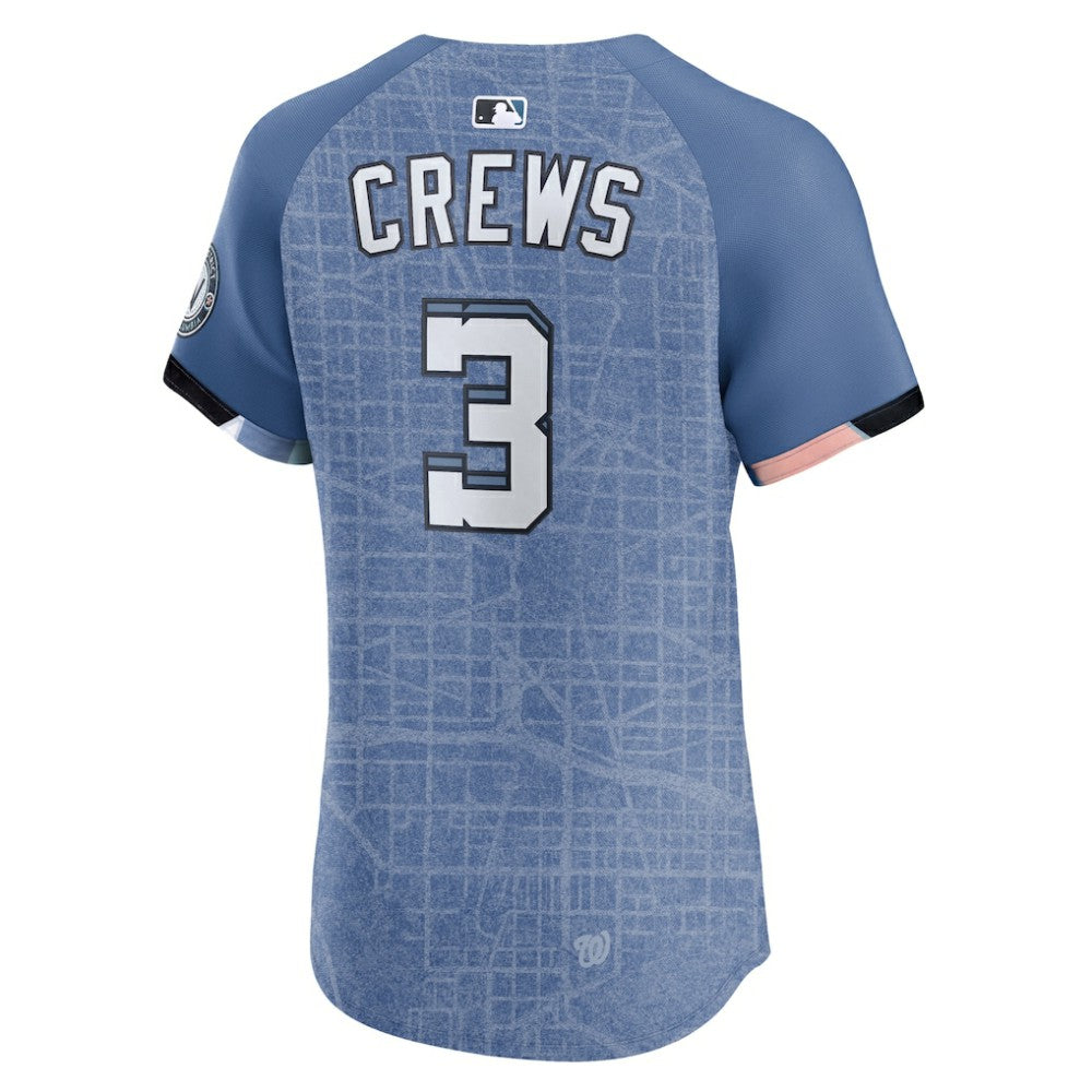 Dylan Crews Washington Nationals Nike 2025 City Connect Elite Player Jersey On Sale