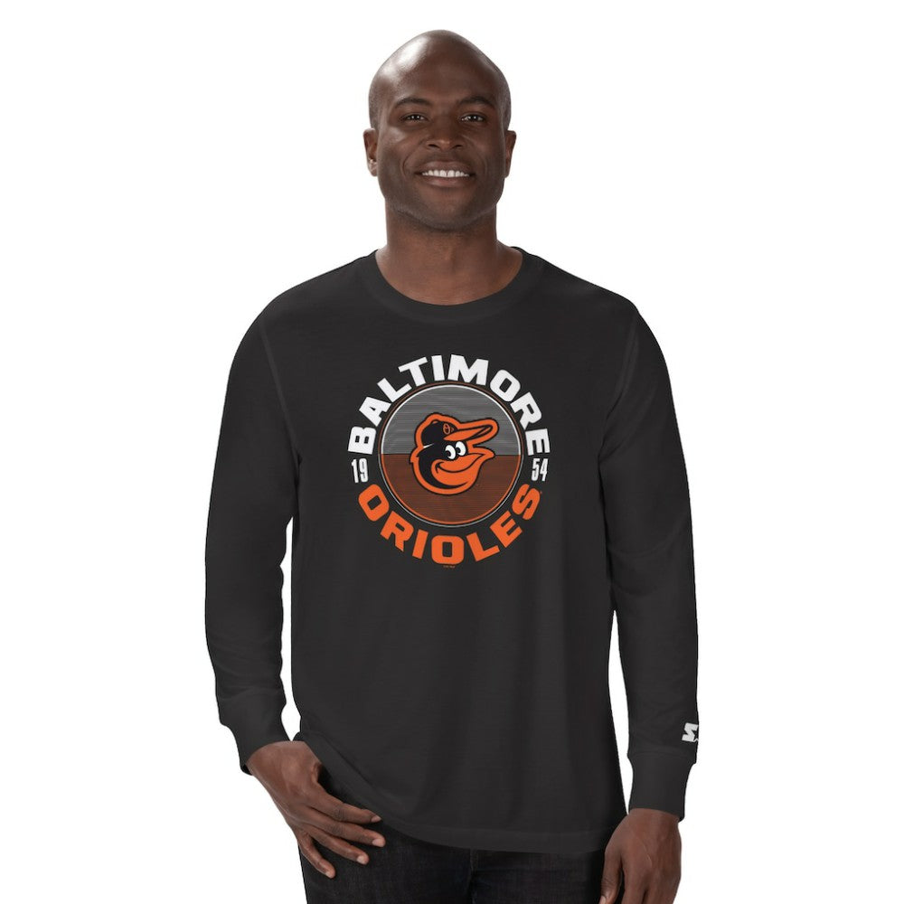 Baltimore Orioles Starter Halftime Long Sleeve T-Shirt Near Me