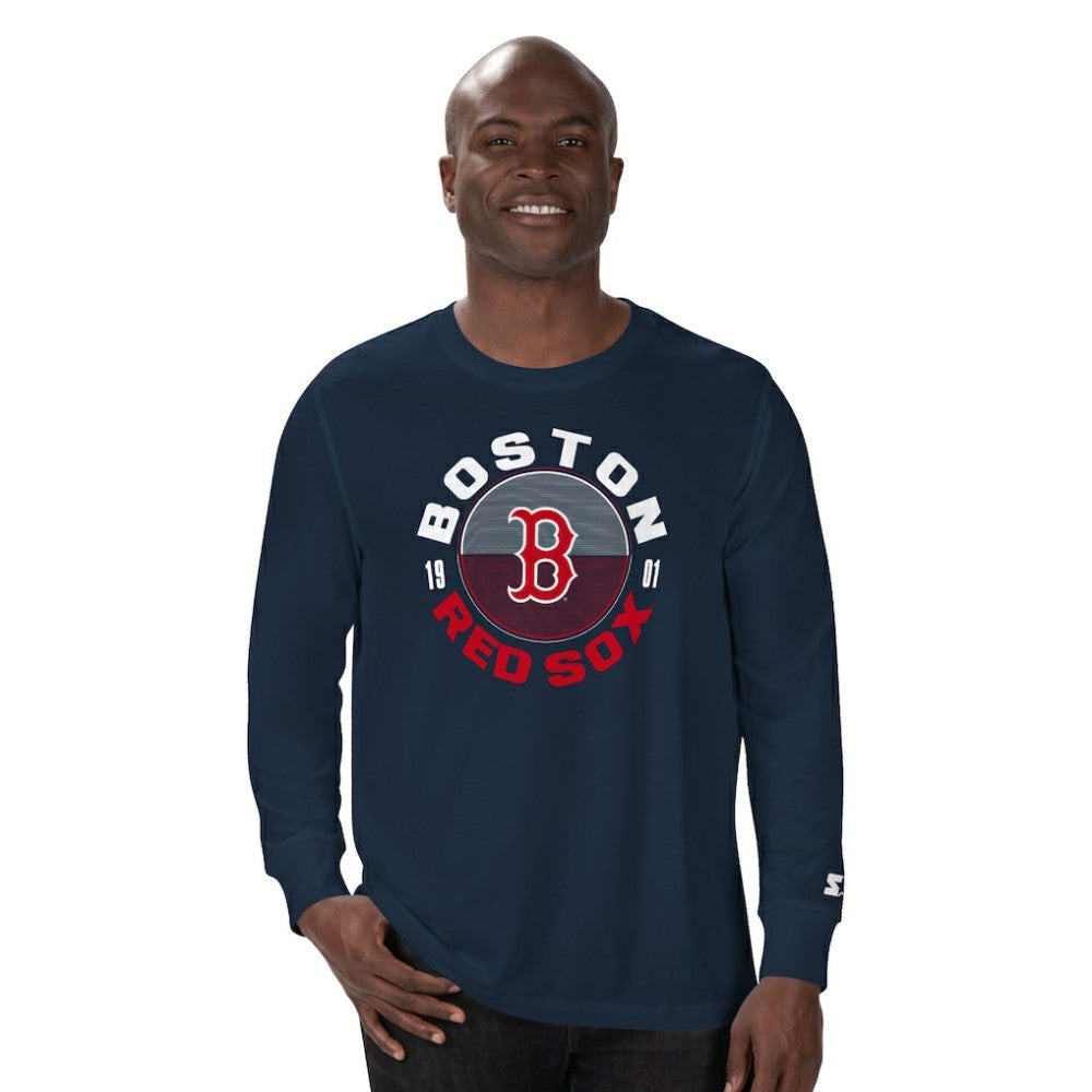 Boston Red Sox Starter Halftime Long Sleeve T-Shirt Near Me