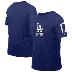 Shohei Ohtani Los Angeles Dodgers New Era Design Lab Name & Number T-Shirt On Sale