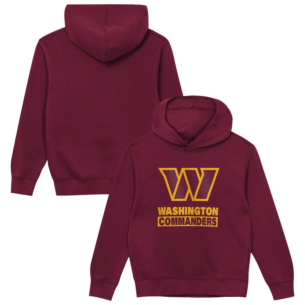 Washington Commanders Outerstuff Preschool Back to Basics Hoodie Burgundy - NFL