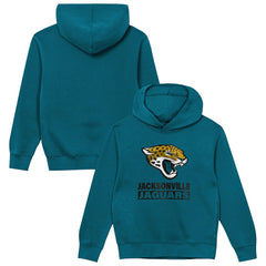 Jacksonville Jaguars Outerstuff Preschool Back to Basics Hoodie Teal - NFL
