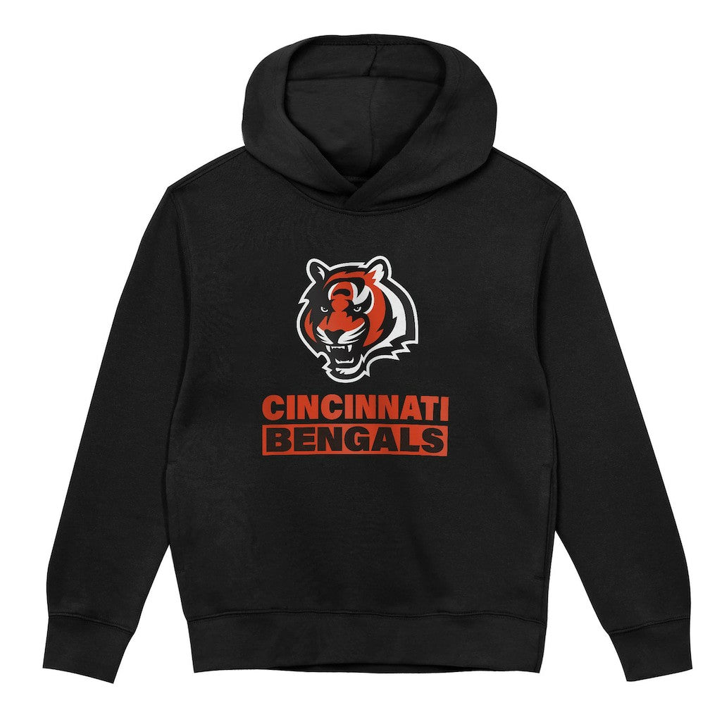 Cincinnati Bengals Outerstuff Preschool Back to Basics Hoodie Black - NFL