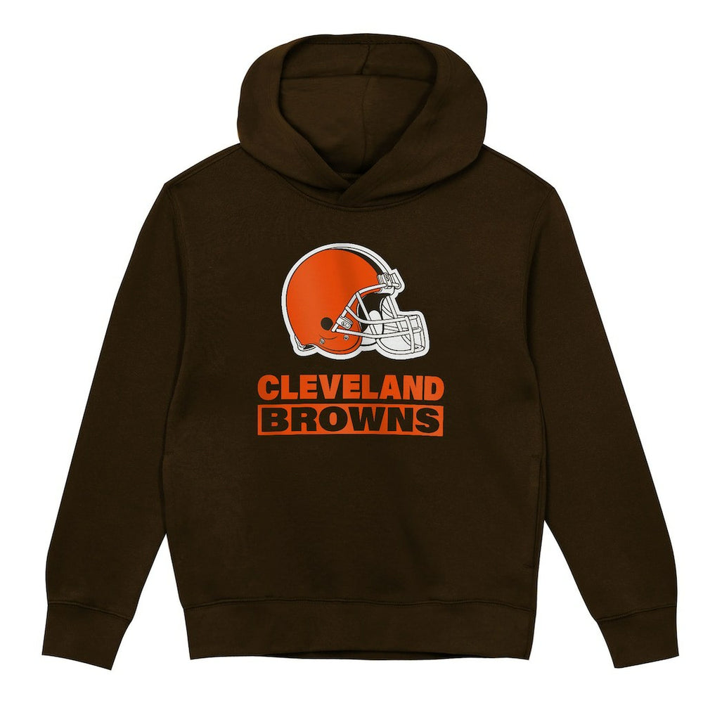 Cleveland Browns Outerstuff Preschool Back to Basics Hoodie Brown - NFL