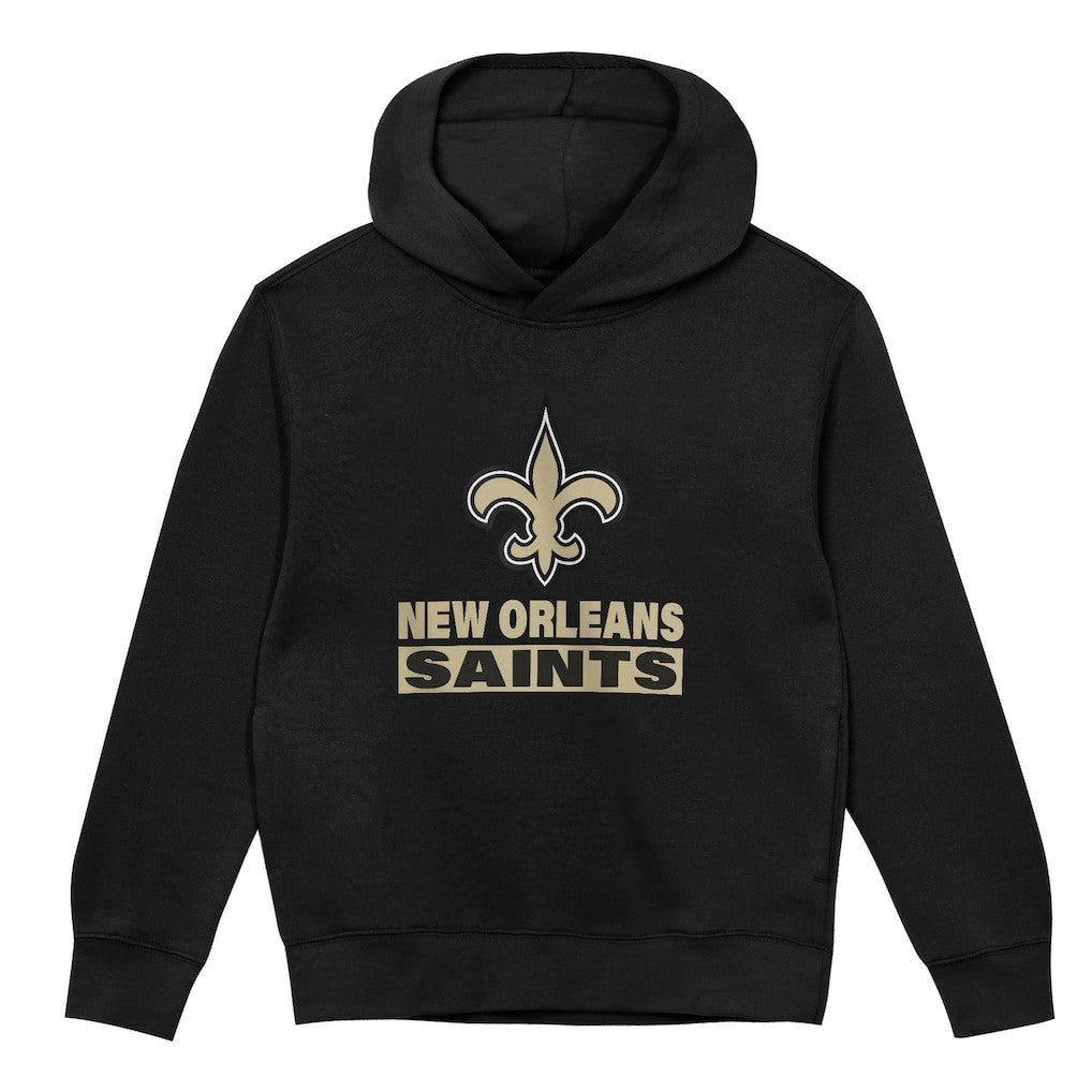 New Orleans Saints Outerstuff Preschool Back to Basics Hoodie Black - NFL