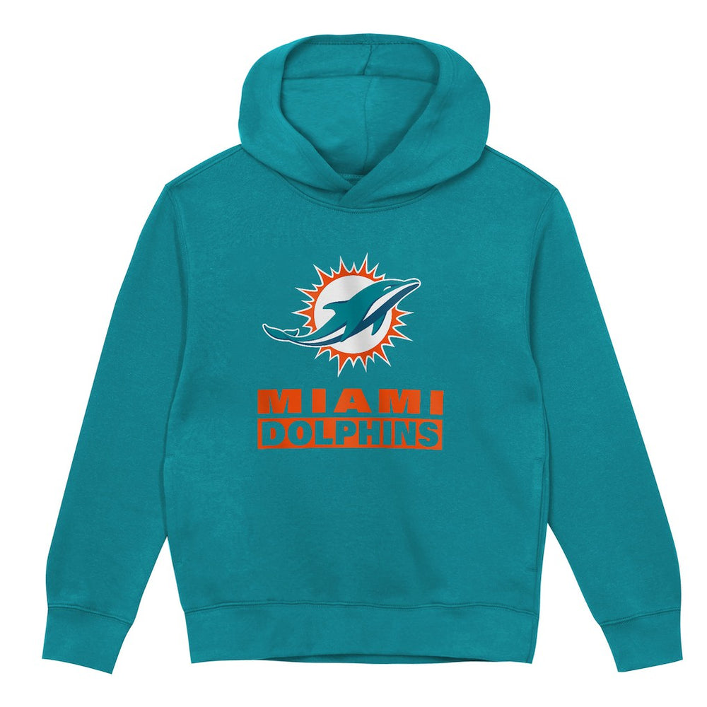 Miami Dolphins Outerstuff Preschool Back to Basics Hoodie Aqua - NFL