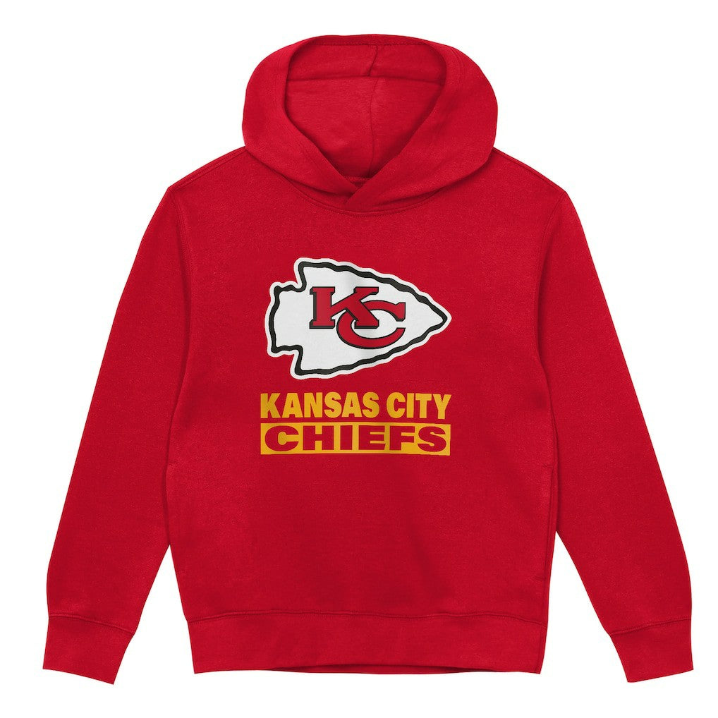 Kansas City Chiefs Outerstuff Preschool Back to Basics Hoodie Red - NFL