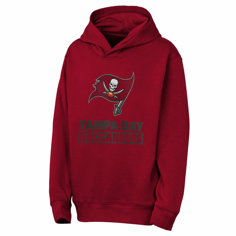 Tampa Bay Buccaneers Outerstuff Youth Back to Basics Hoodie Red - NFL