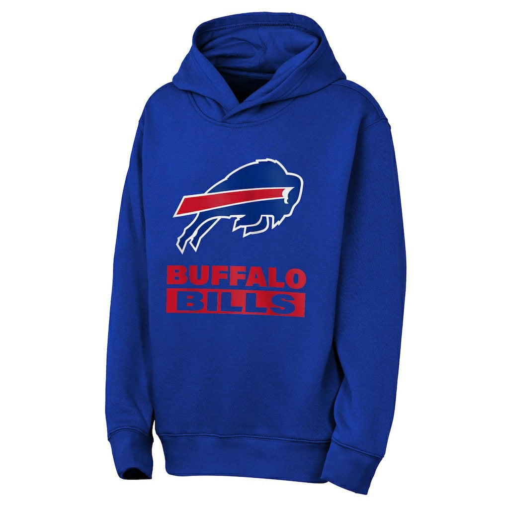 Buffalo Bills Outerstuff Youth Back to Basics Hoodie Royal - NFL