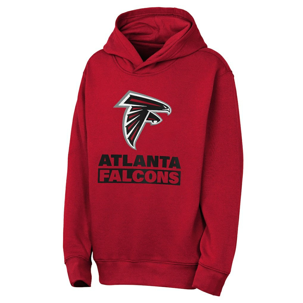 Atlanta Falcons Outerstuff Youth Back to Basics Hoodie Red - NFL