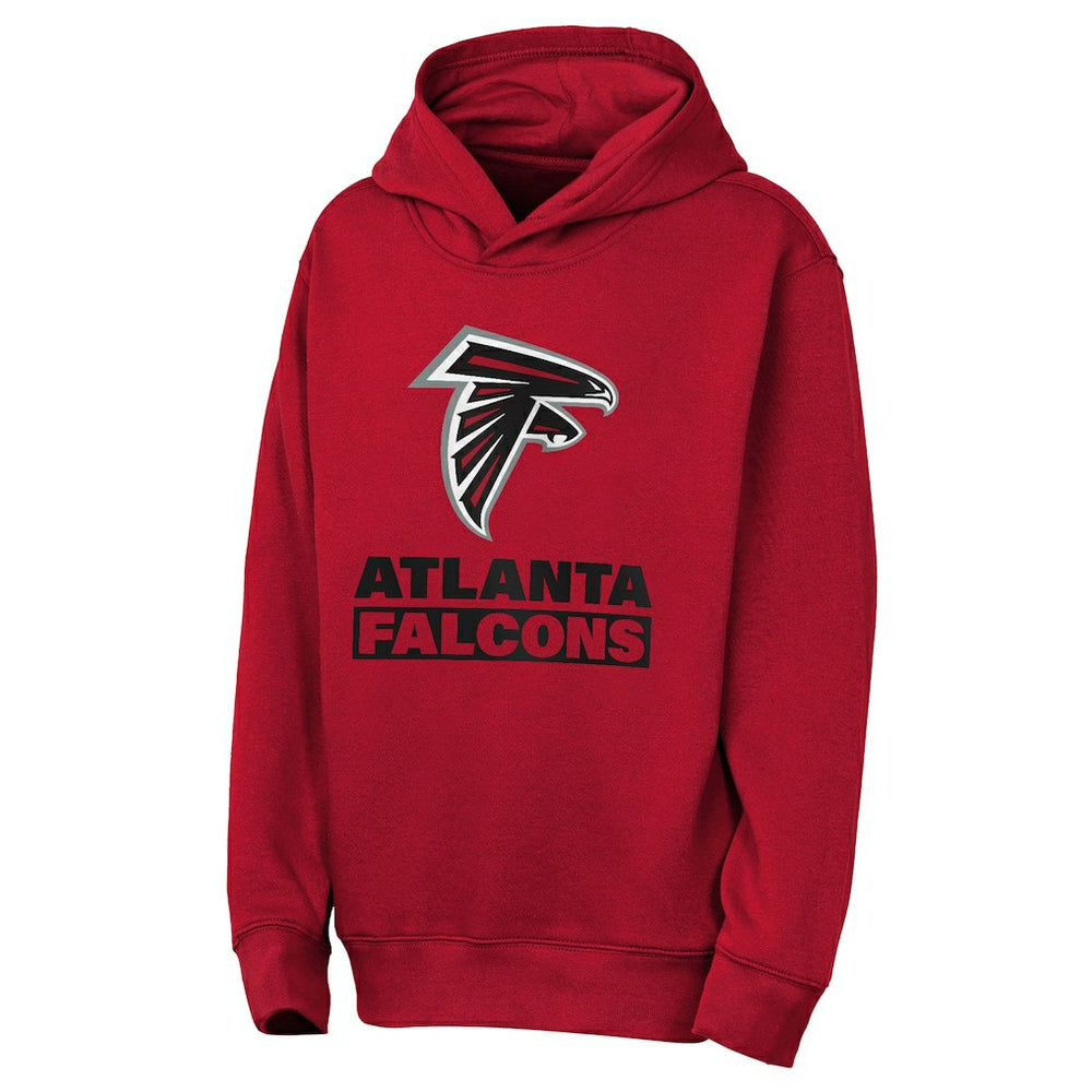 Atlanta Falcons Outerstuff Youth Back to Basics Hoodie Red - NFL