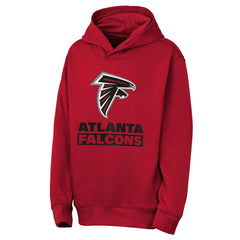 Atlanta Falcons Outerstuff Youth Back to Basics Hoodie Red - NFL