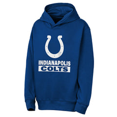 Indianapolis Colts Outerstuff Youth Back to Basics Hoodie Royal - NFL