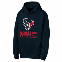 Houston Texans Outerstuff Youth Back to Basics Hoodie Navy - NFL