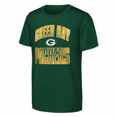Green Bay Packers Outerstuff Youth Never Quit 2-Pack T-Shirt Set Green - NFL