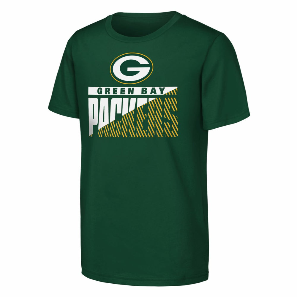 Green Bay Packers Outerstuff Youth Never Quit 2-Pack T-Shirt Set Green - NFL