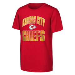 Kansas City Chiefs Outerstuff Youth Never Quit 2-Pack T-Shirt Set Red - NFL