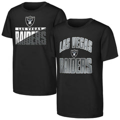 Las Vegas Raiders Outerstuff Youth Never Quit 2-Pack T-Shirt Set Black - NFL
