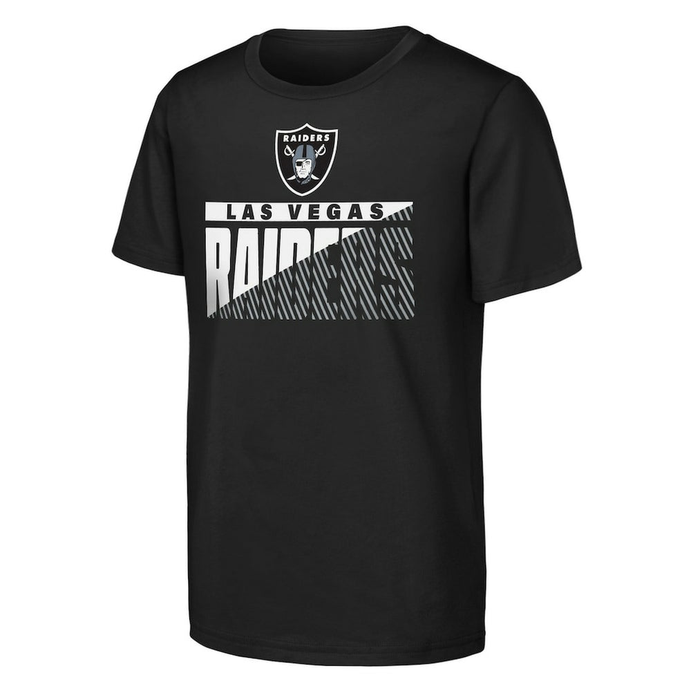Las Vegas Raiders Outerstuff Youth Never Quit 2-Pack T-Shirt Set Black - NFL
