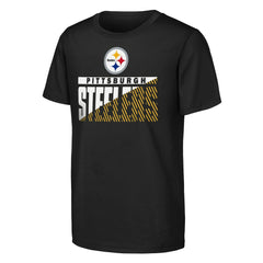 Pittsburgh Steelers Outerstuff Youth Never Quit 2-Pack T-Shirt Set Black - NFL