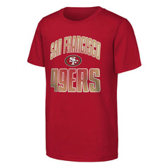 San Francisco 49ers Outerstuff Youth Never Quit 2-Pack T-Shirt Set Scarlet - NFL
