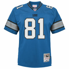 Calvin Johnson Detroit Lions Youth Legacy Replica Jersey Blue - Mitchell & Ness