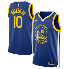 Nike - Jimmy Butler III Golden State Warriors Male Swingman Player Jersey - Icon Editi- Royal