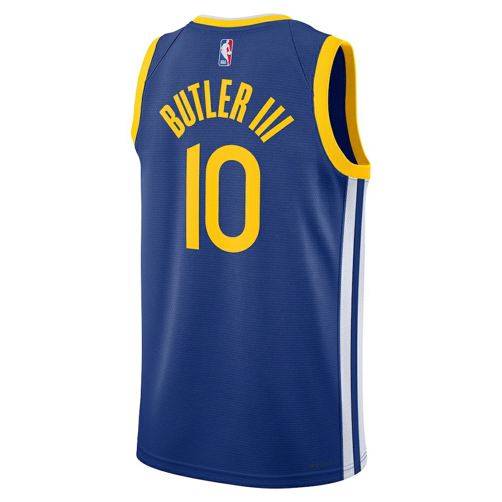 Nike - Jimmy Butler III Golden State Warriors Male Swingman Player Jersey - Icon Editi- Royal