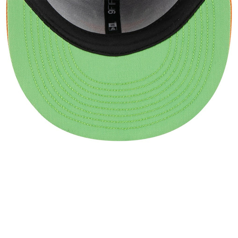 Dallas Cowboys New Era Youth Nickelodeon Slime 9FIFTY Snapback Hat Purple/Orange - NFL