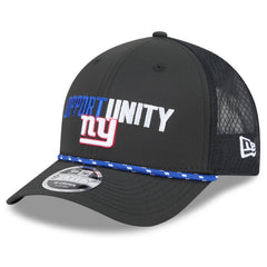 New York Giants New Era 2025 Inspire Change 9FORTY M-Crown Adjustable Hat Black - NFL
