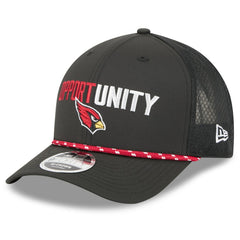 Arizona Cardinals New Era 2025 Inspire Change 9FORTY M-Crown Adjustable Hat Black - NFL