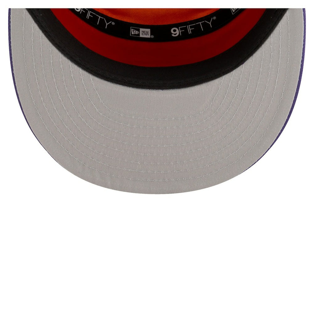 New Era - Phoenix Suns Youth 2025 NBA Tip Off Split Panel 9FIFTY Snapback Hat - White/Purple