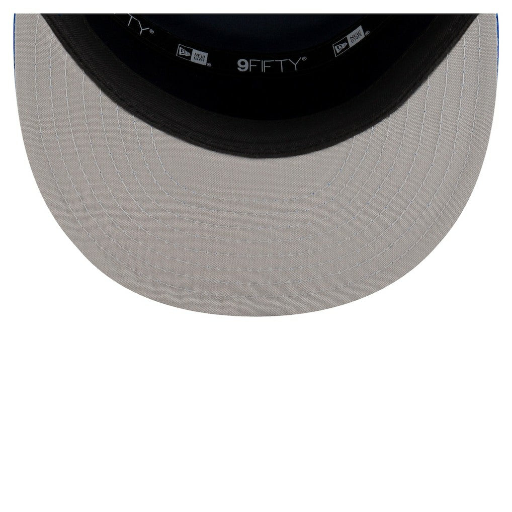 New Era - Dallas Mavericks Youth 2025 NBA Tip Off Split Panel 9FIFTY Snapback Hat - White/Blue