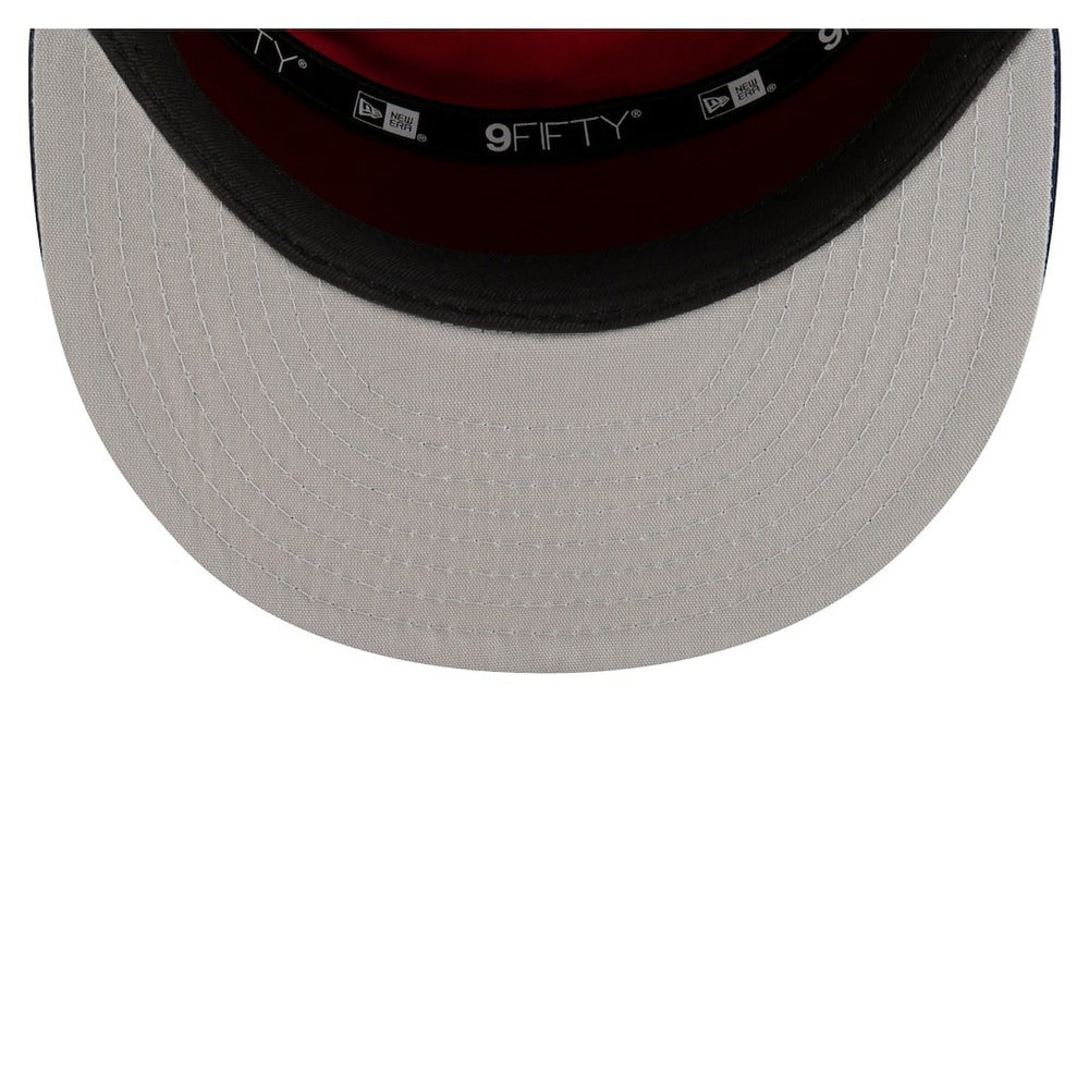 New Era - Denver Nuggets Youth 2025 NBA Tip Off Split Panel 9FIFTY Snapback Hat - White/Navy