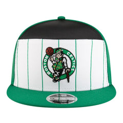 New Era - Boston Celtics Youth 2025 NBA Tip Off Split Panel 9FIFTY Snapback Hat - White/Kelly Green