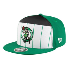 New Era - Boston Celtics Youth 2025 NBA Tip Off Split Panel 9FIFTY Snapback Hat - White/Kelly Green