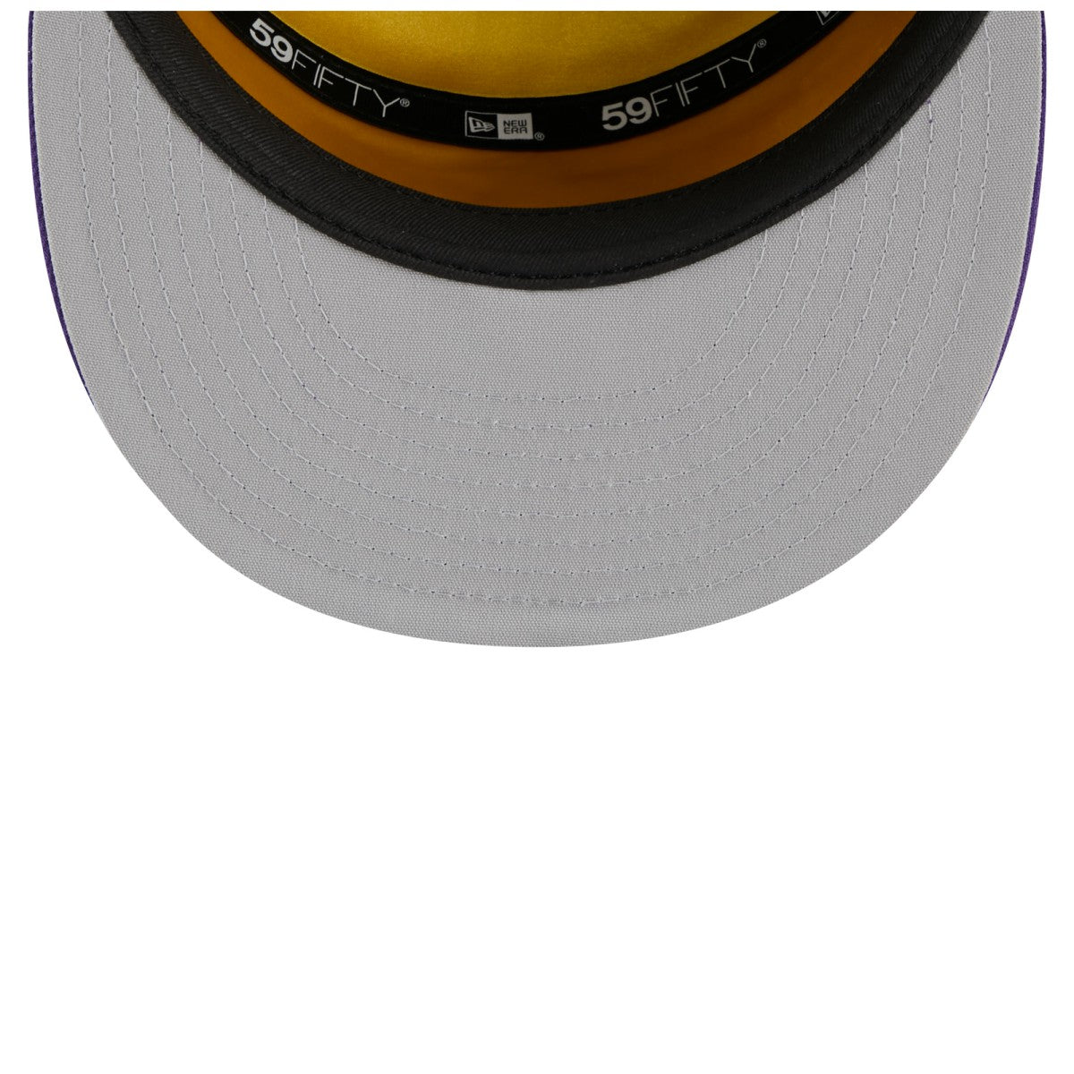 New Era - Los Angeles Lakers 2025 NBA Tip Off Split Panel 59FIFTY Fitted Hat - White/Purple