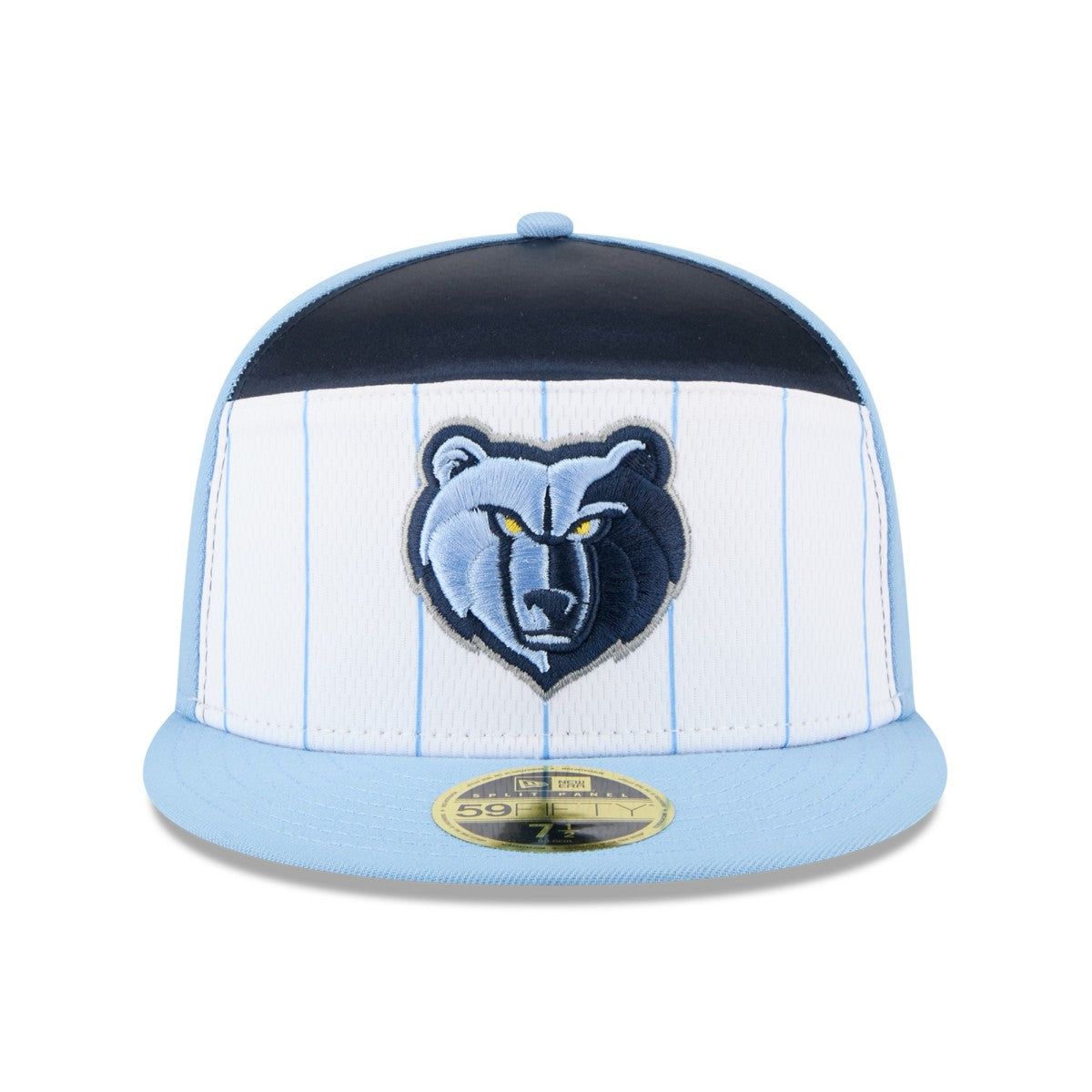 New Era - Memphis Grizzlies 2025 NBA Tip Off Split Panel 59FIFTY Fitted Hat - White/Light Blue