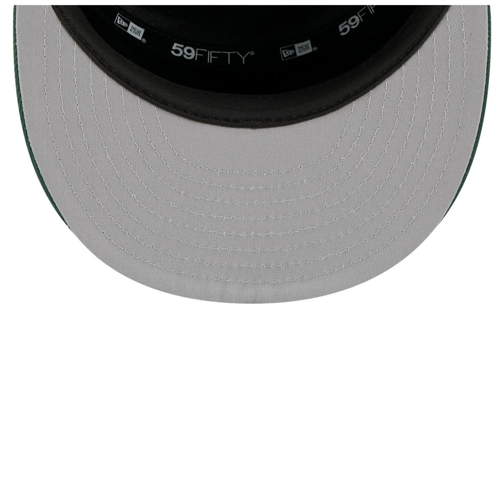New Era - Milwaukee Bucks 2025 NBA Tip Off Split Panel 59FIFTY Fitted Hat - White/Hunter Green