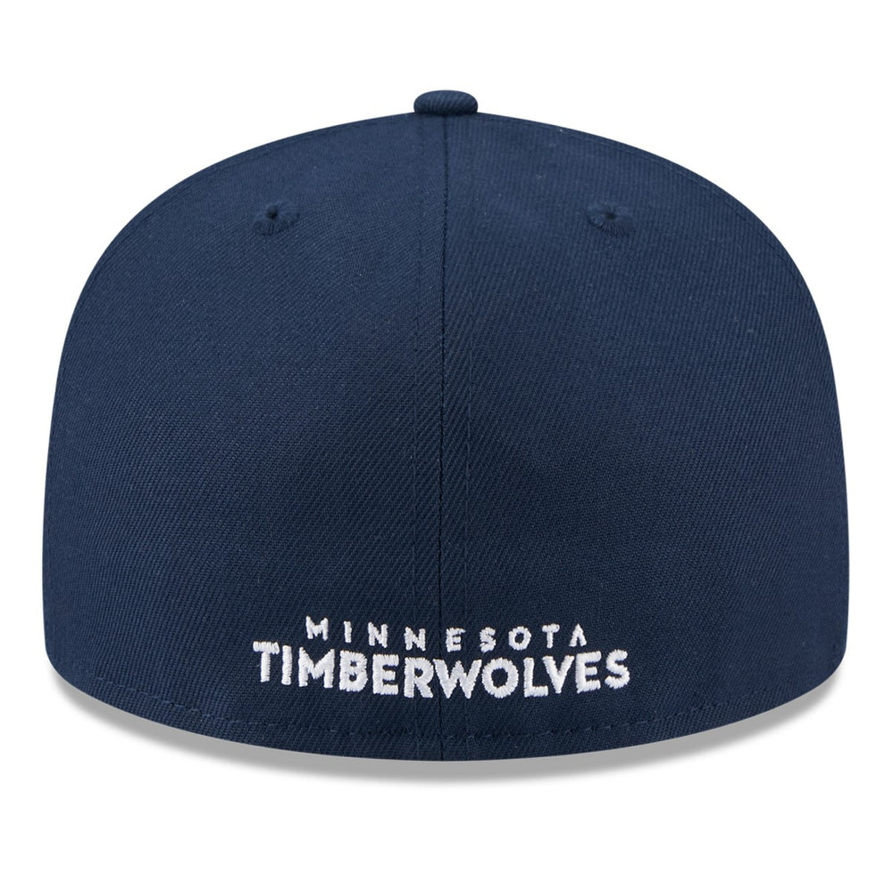 New Era - Minnesota Timberwolves 2025 NBA Tip Off Split Panel 59FIFTY Fitted Hat - White/Navy