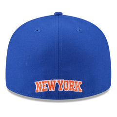 New Era - New York Knicks 2025 NBA Tip Off Split Panel 59FIFTY Fitted Hat - White/Blue