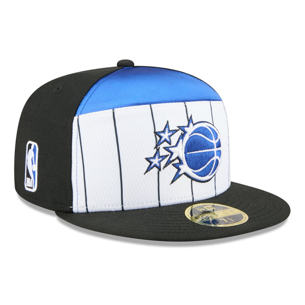 New Era - Orlando Magic 2025 NBA Tip Off Split Panel 59FIFTY Fitted Hat - White/Black